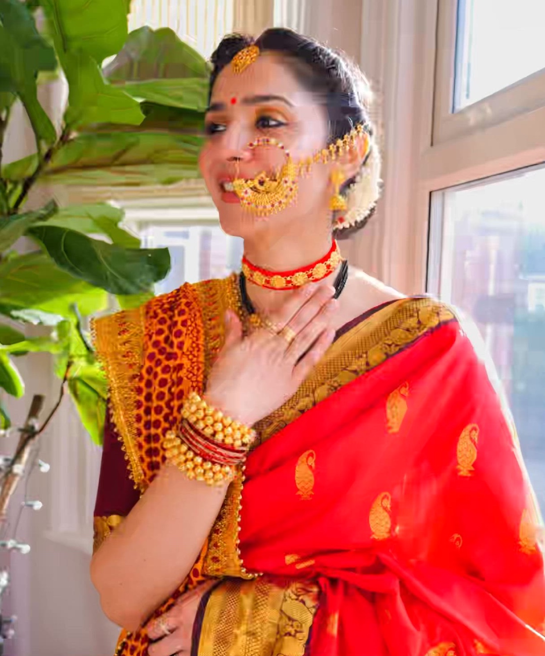 Traditional Jewellery and Saree