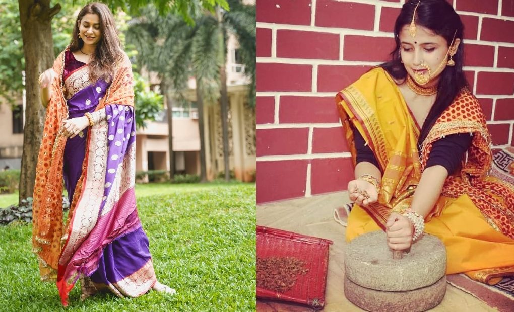 Pahadi Brides in Saree