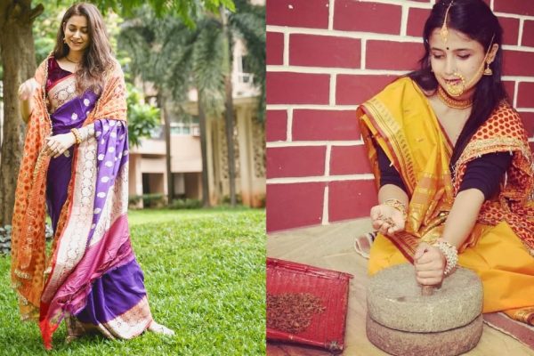 Pahadi Brides in Saree