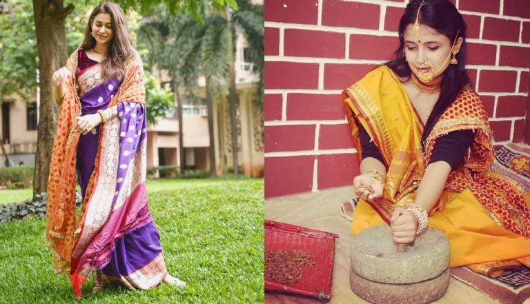 Pahadi Brides in Saree